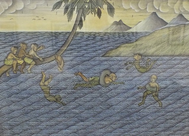 "Swimming in Peacefulness".Made Griyawan . image by R. Horstman