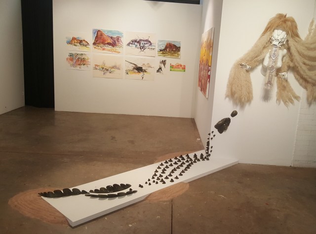 Instal detail with Wirawans The Icon work