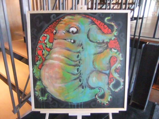 Painting by Made Aji Aswino