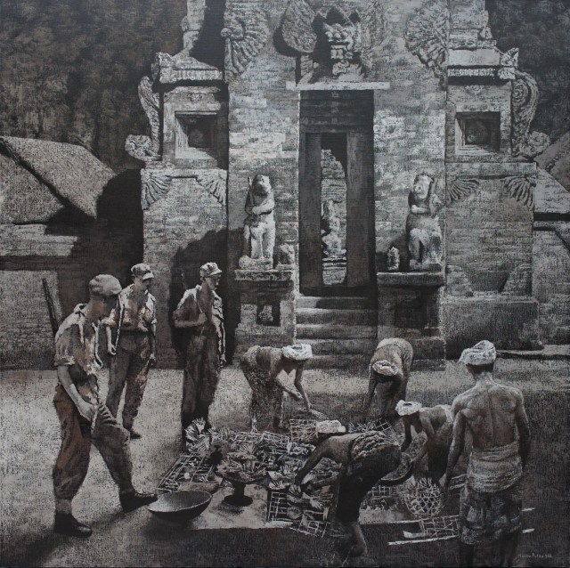 mangu-putra-2016-dalam-pengawasan-kolonial-200-x-200-cm-oil-on-linen