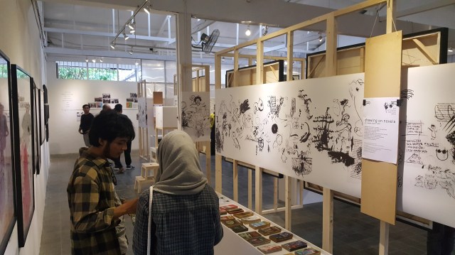 DRAWING FUTURE opening. Image Richard Horstman