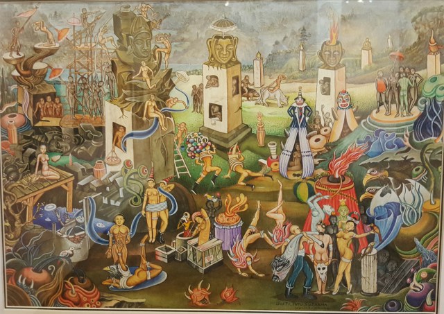 I Gusti Putu Sudarma "Bandara Harapan" 2017 38x27cm