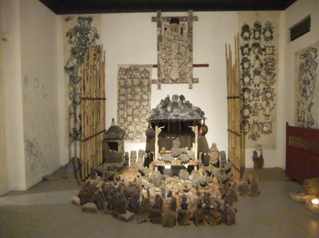 Installation by Made Djirna, mixed media, various dimensions. 2012.Image Richard Horstman.JPG