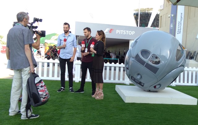 Noor's works received large local and international media exposure. Image courtesy I. Noor