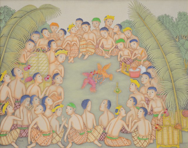 Lot#553 Dewa Putu Mokoh "Tajen" Image courtesy Larasati