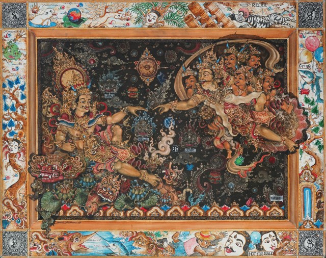 2018-006-D-YULIANTO I KADEK-RENAISSANCE IN BALI-90 X 70 CM