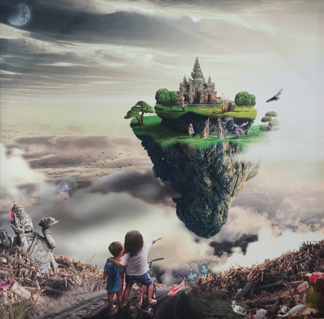 2018-034-D-ADI WIRAWAN-MERINDUKAN BALIKU YANG DULU-120 X 120 CM