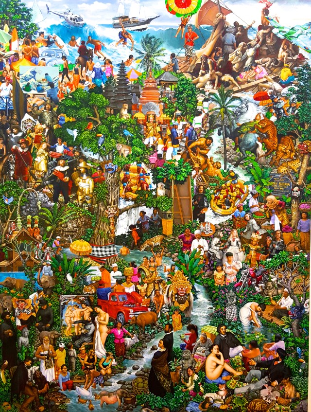 7 Magnificent Masterpieces #2, 2012 Acrylic on canvas 200x150cm