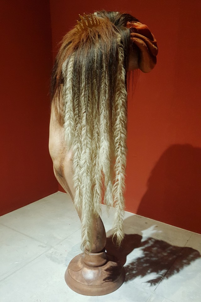 "the tragedy of resistance" made widya diputra 2018, mixed media image richard horstman