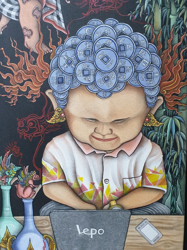 Detail of "Mabuk" Made Sujendra Image R. Horstman