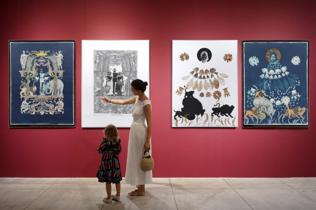 Art works by Budi Agung Kuswara - Image courtesy of Heri Pemad Bali