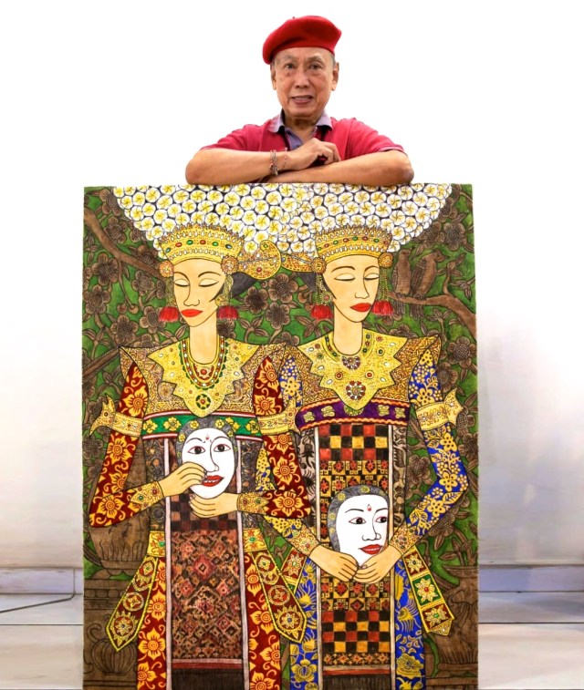 Painting by Tjandra Kirana