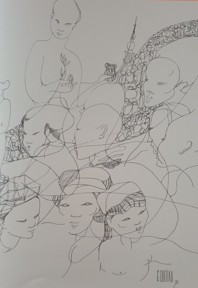 Sketch by Geneieve Couteau