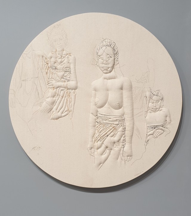 Artwork by Balinese contemporary artist Made Valasara. Image Richard Horstman