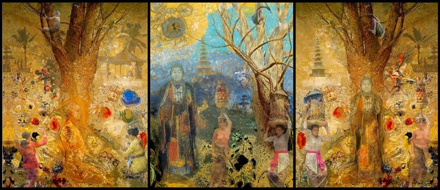 TRIPTYCH small signed copy