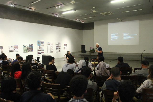BBB Kelas Kreatif with Architect Popo Danes Image courtesy of Bentara Budaya Bali